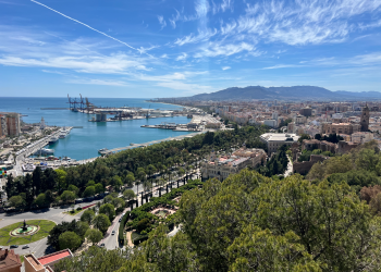 View of Malaga